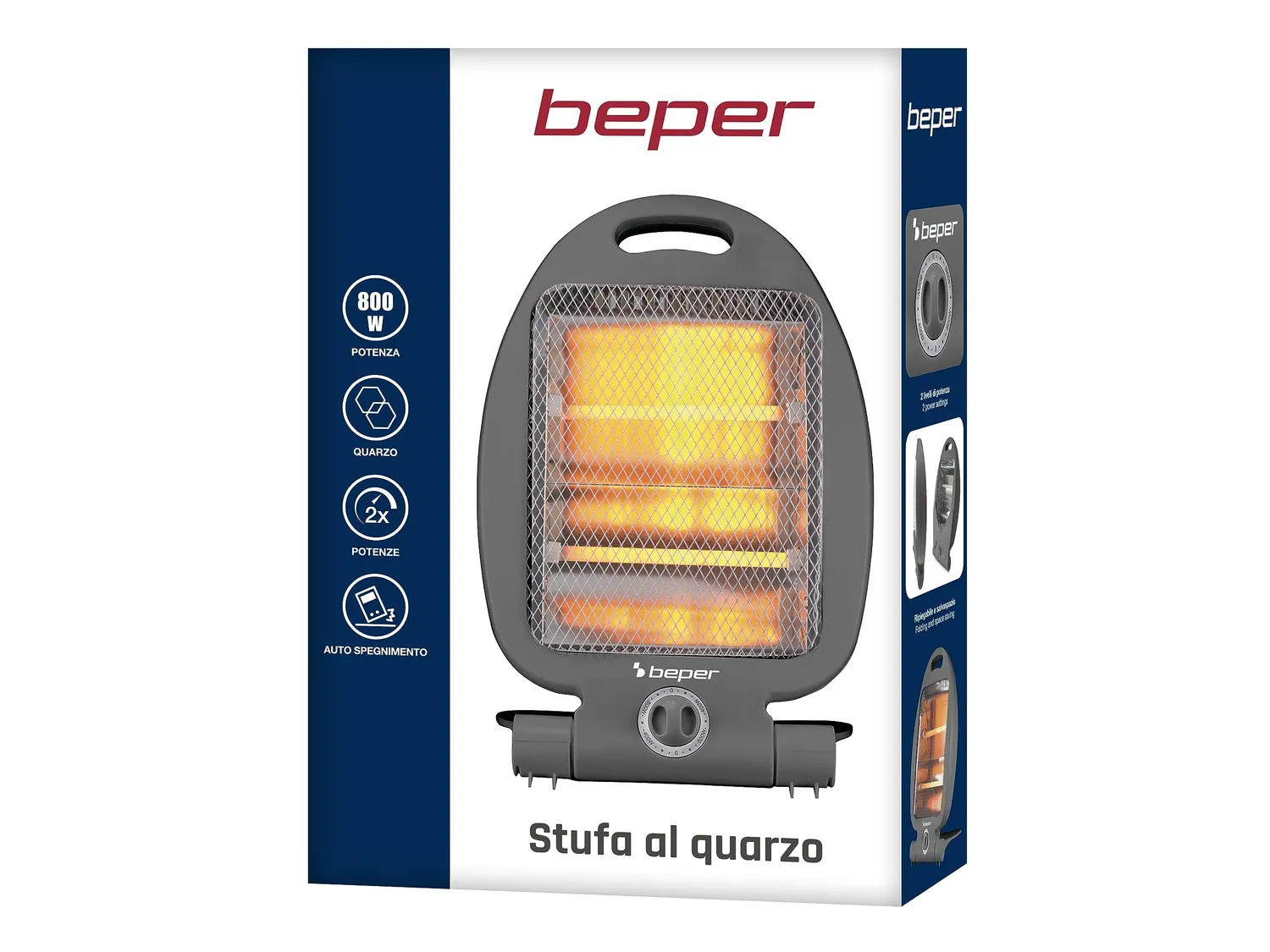 Beper P203PAN005 radiateur quartz 800 W modèle 2026