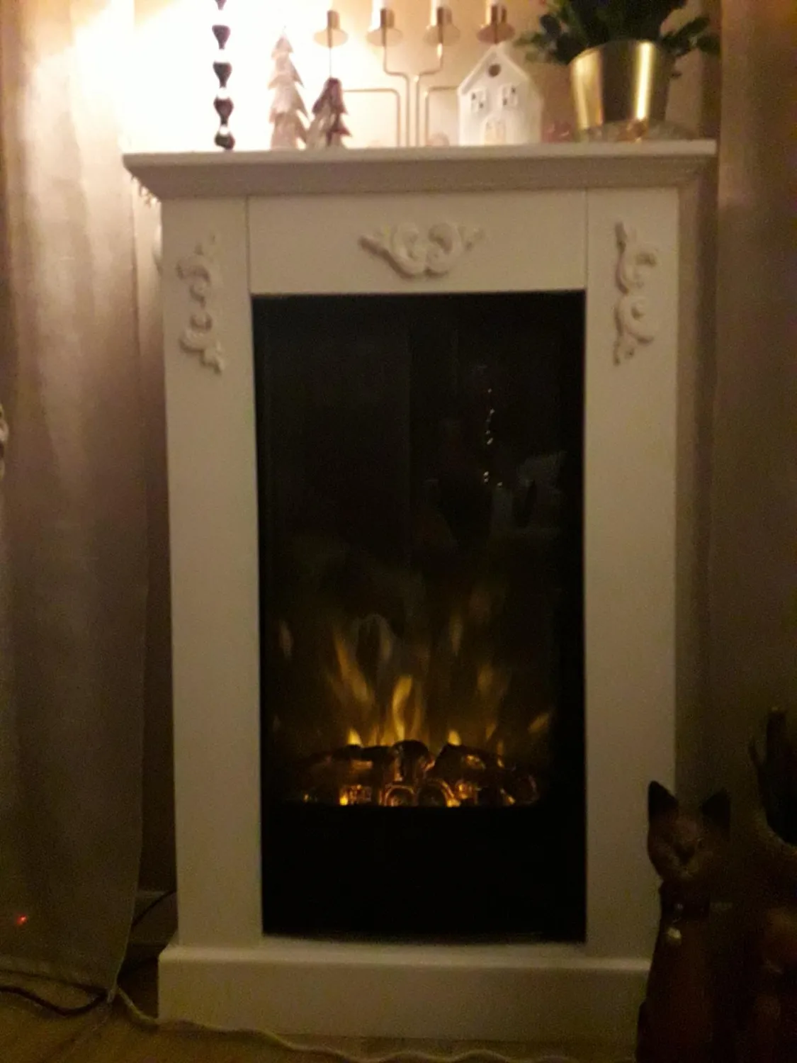 Klarstein Cheminée Électrique 2000W Effet Flamme LED