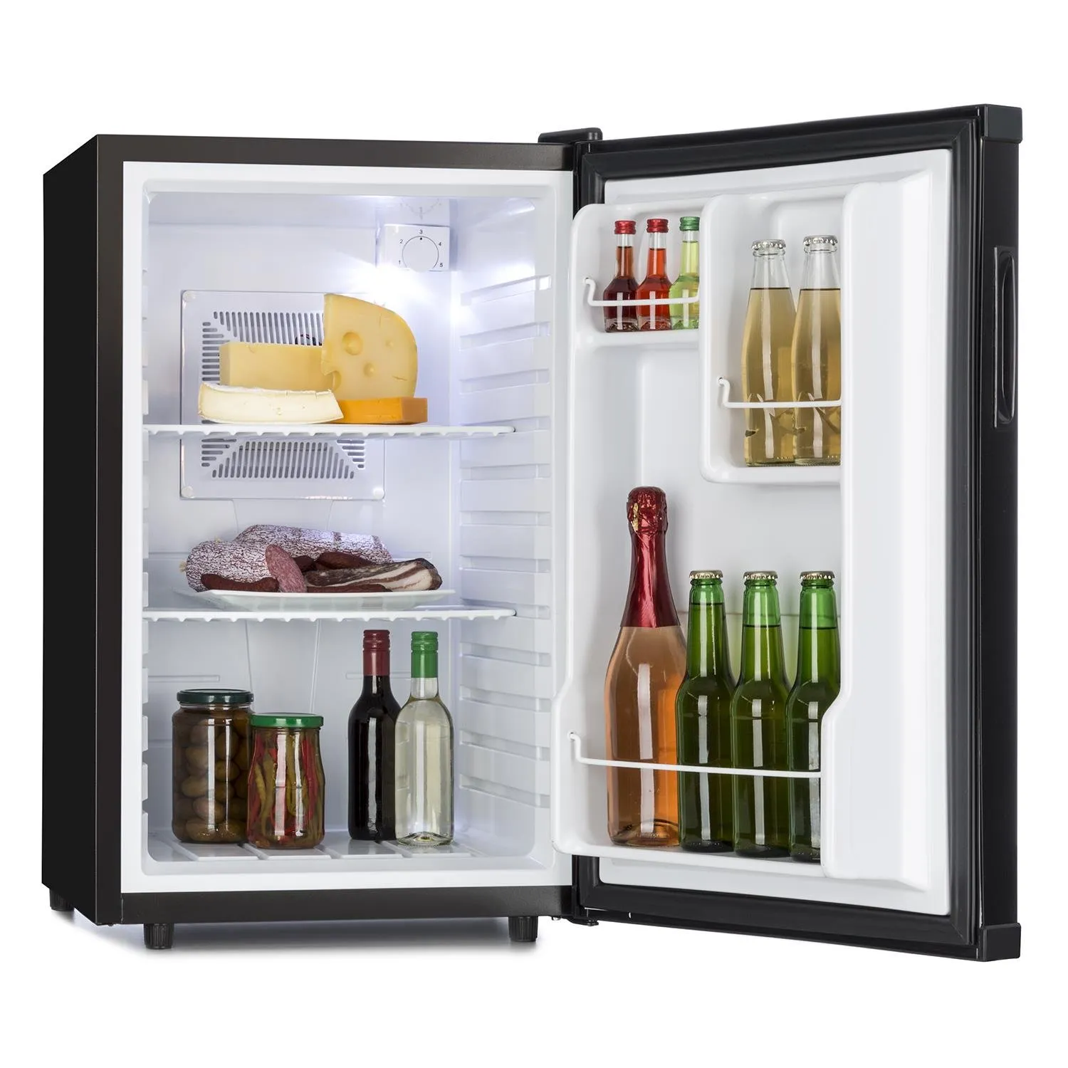 Klarstein Beerbauch mini réfrigérateur 65 L noir silencieux