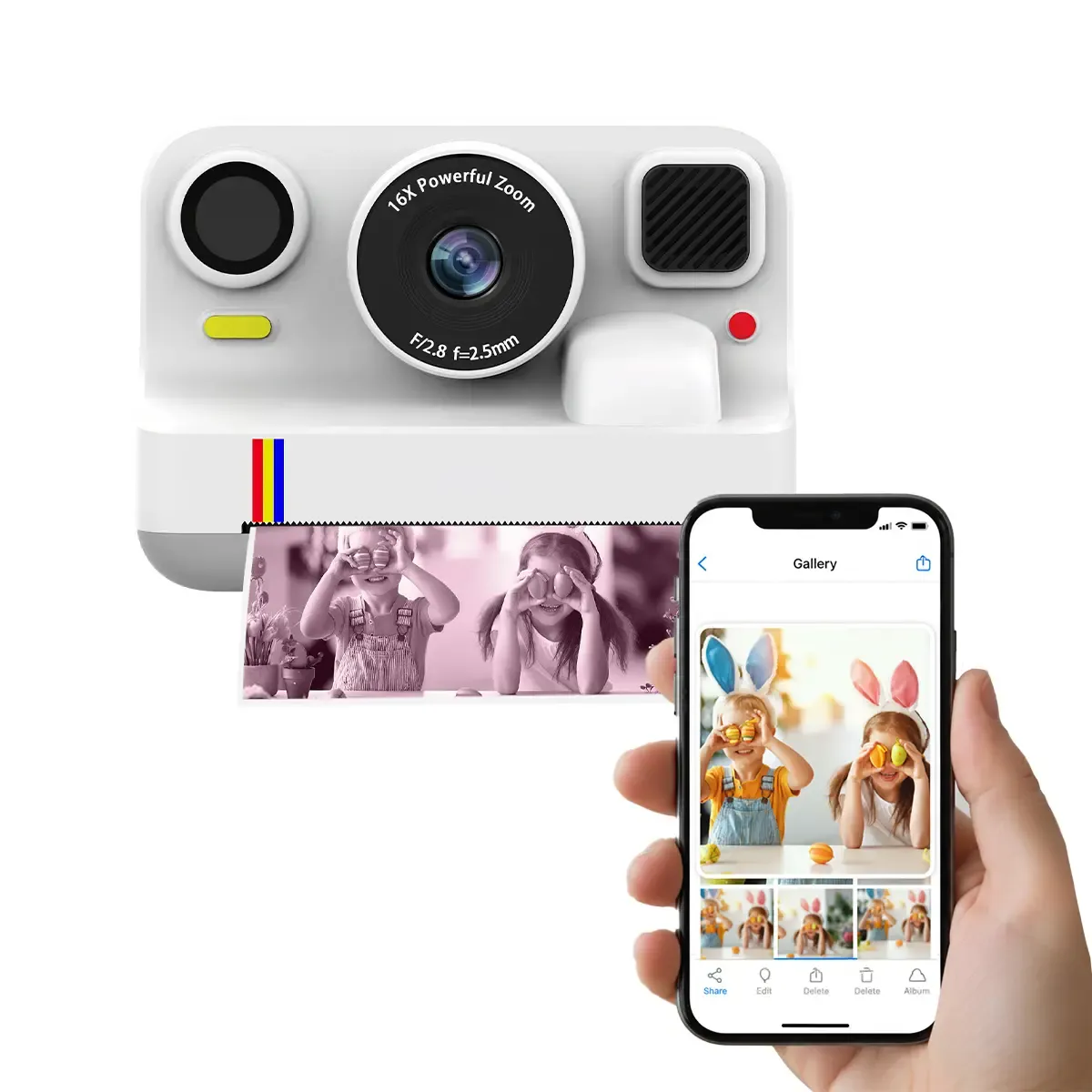 Prixton Click&Go appareil photo enfant 48MP HD