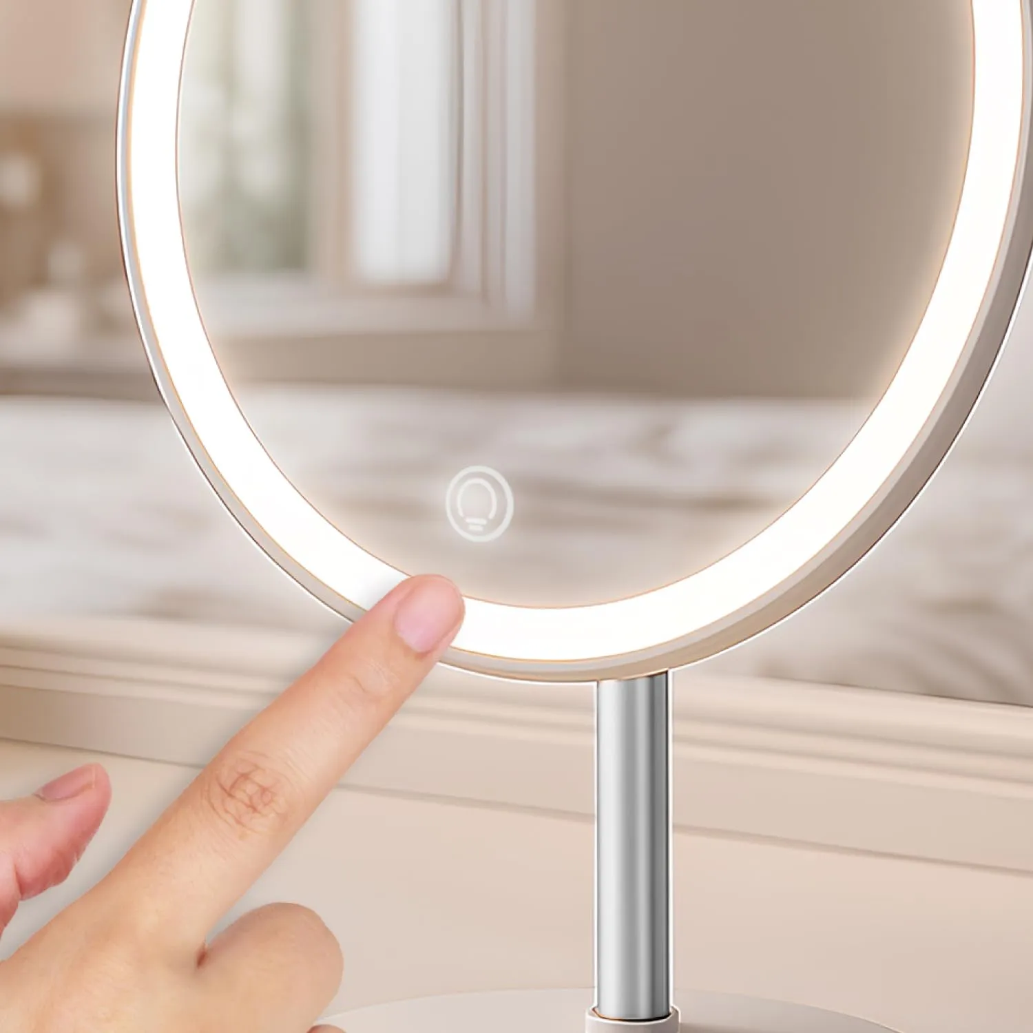 Beper P302VIS051 miroir maquillage LED USB-C