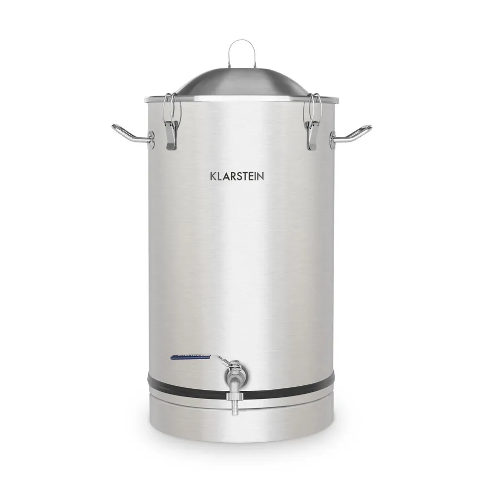 Klarstein Maischfest cuve de fermentation 30 L inox