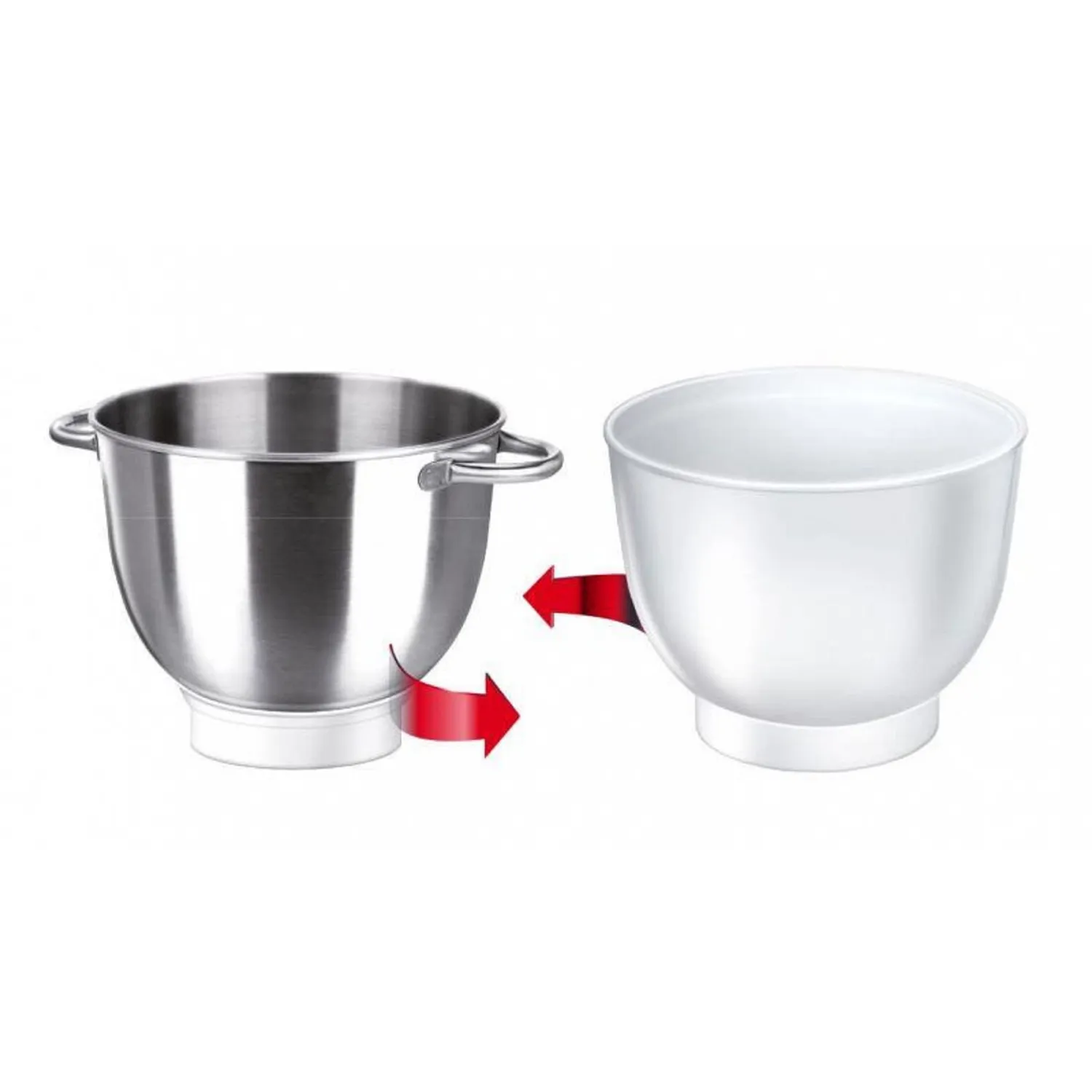 MPM MMR-12 robot pâtissier 4,2 L 1000 W 2 bols
