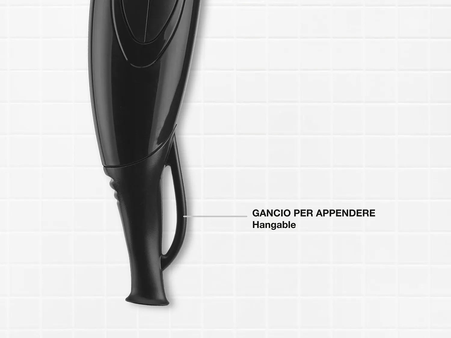 Beper 40.979 sèche-cheveux 2000 W noir diffuseur inclus