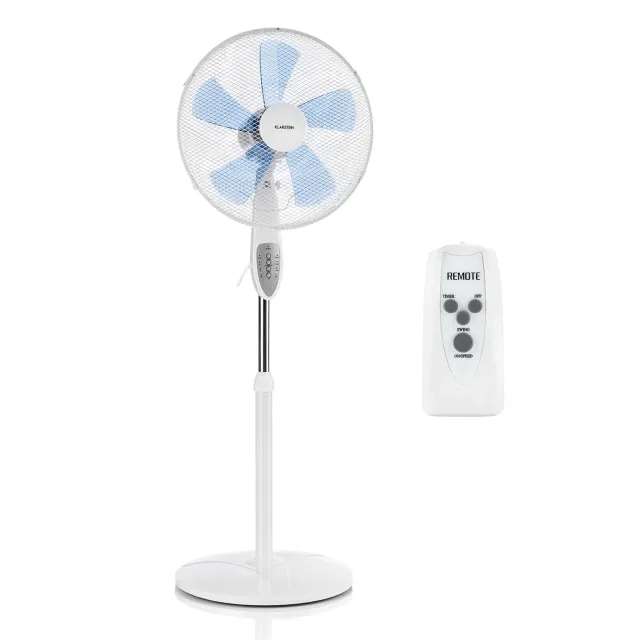 Klarstein Summerjam ventilateur sur pied blanc 41 cm