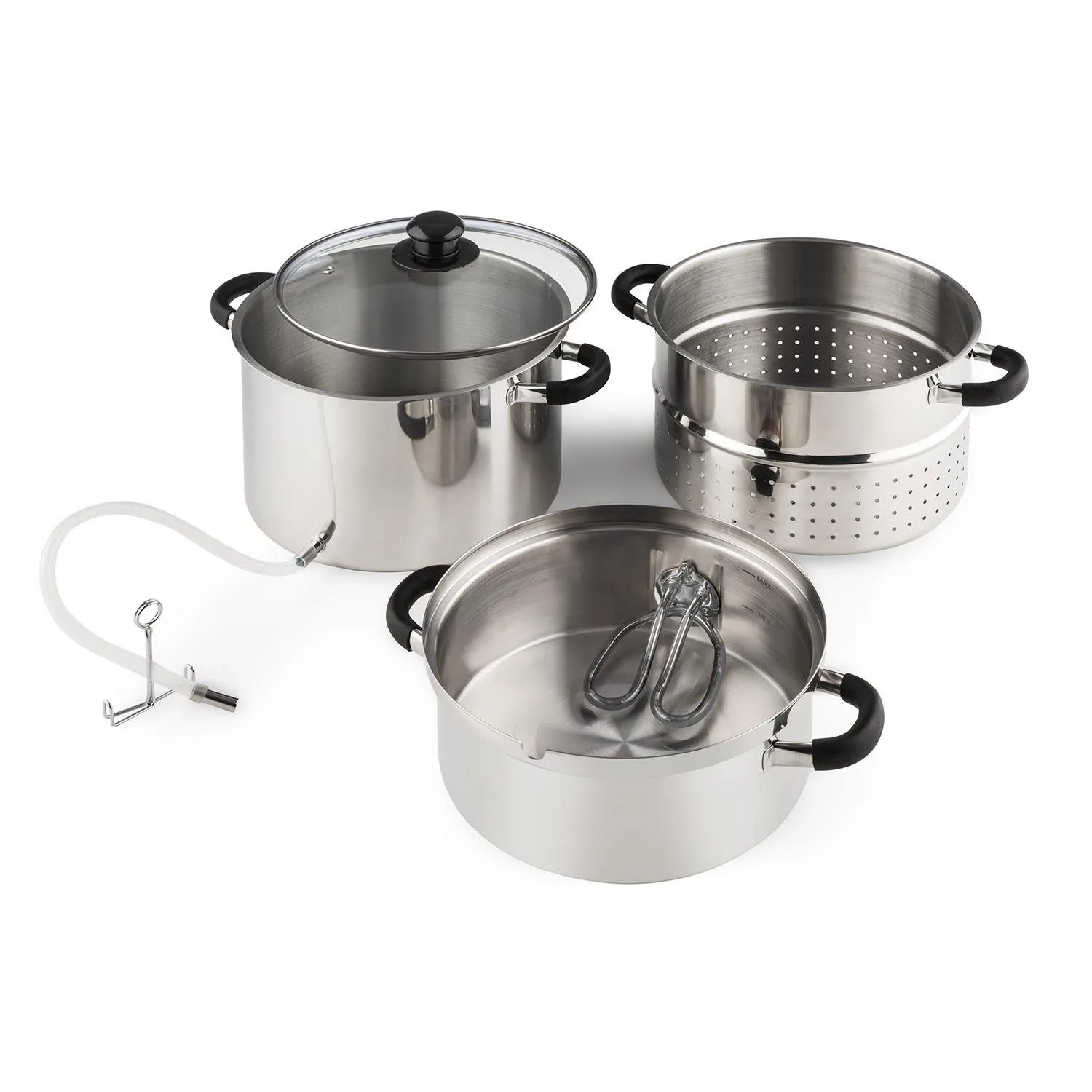 Klarstein Applebee extracteur jus vapeur inox 8 L
