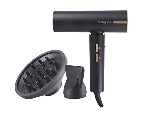 Beper P301ASC010 sèche-cheveux 1800W brushless noir