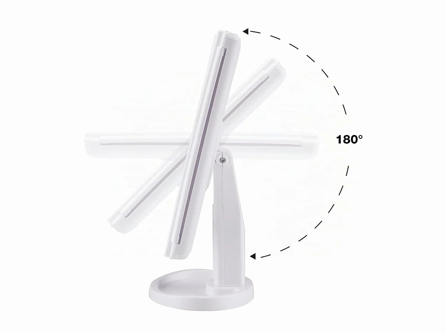 Beper P302VIS050 miroir maquillage LED 1x/2x/5x
