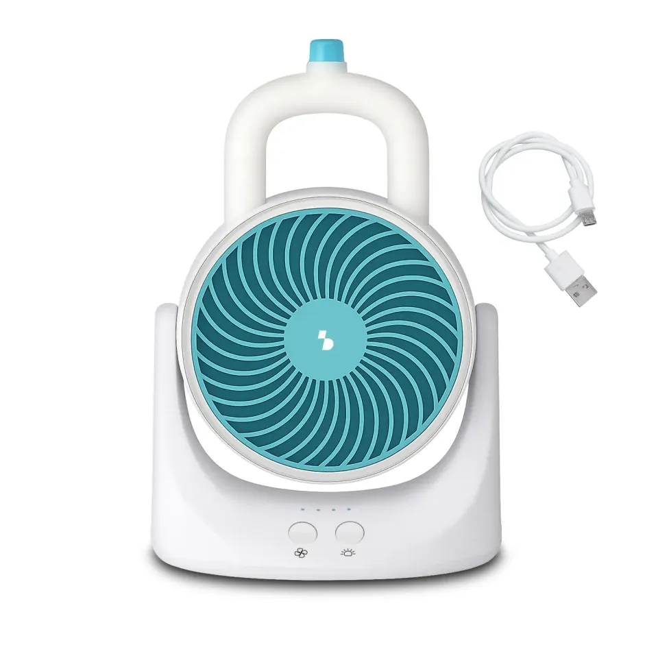 Beper P206RAF202 mini ventilateur USB LED 3 vitesses