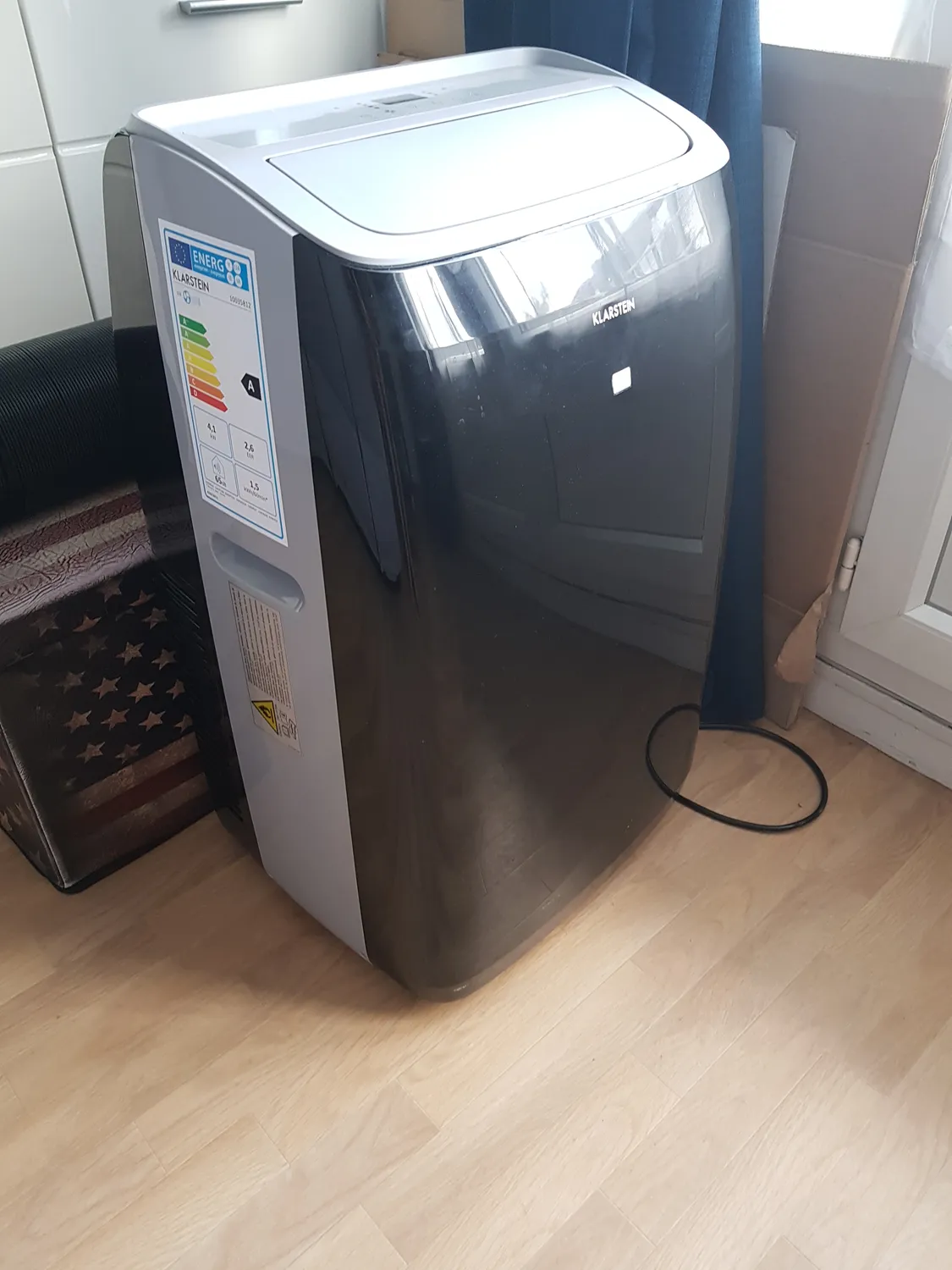 Klarstein mini climatiseur mobile 14000 BTU 4-en-1 blanc