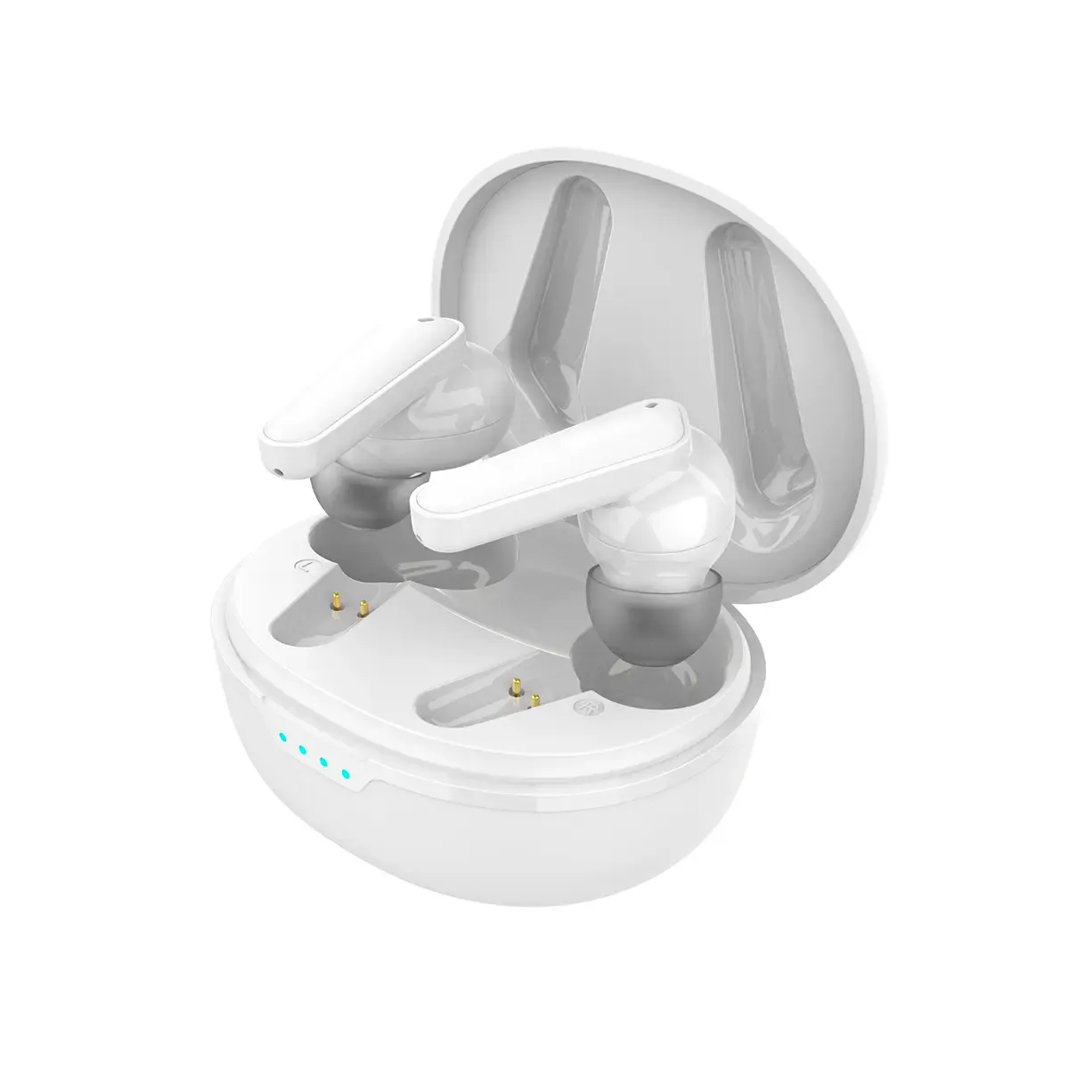 Prixton TWS158 écouteurs bluetooth blancs ANC ENC