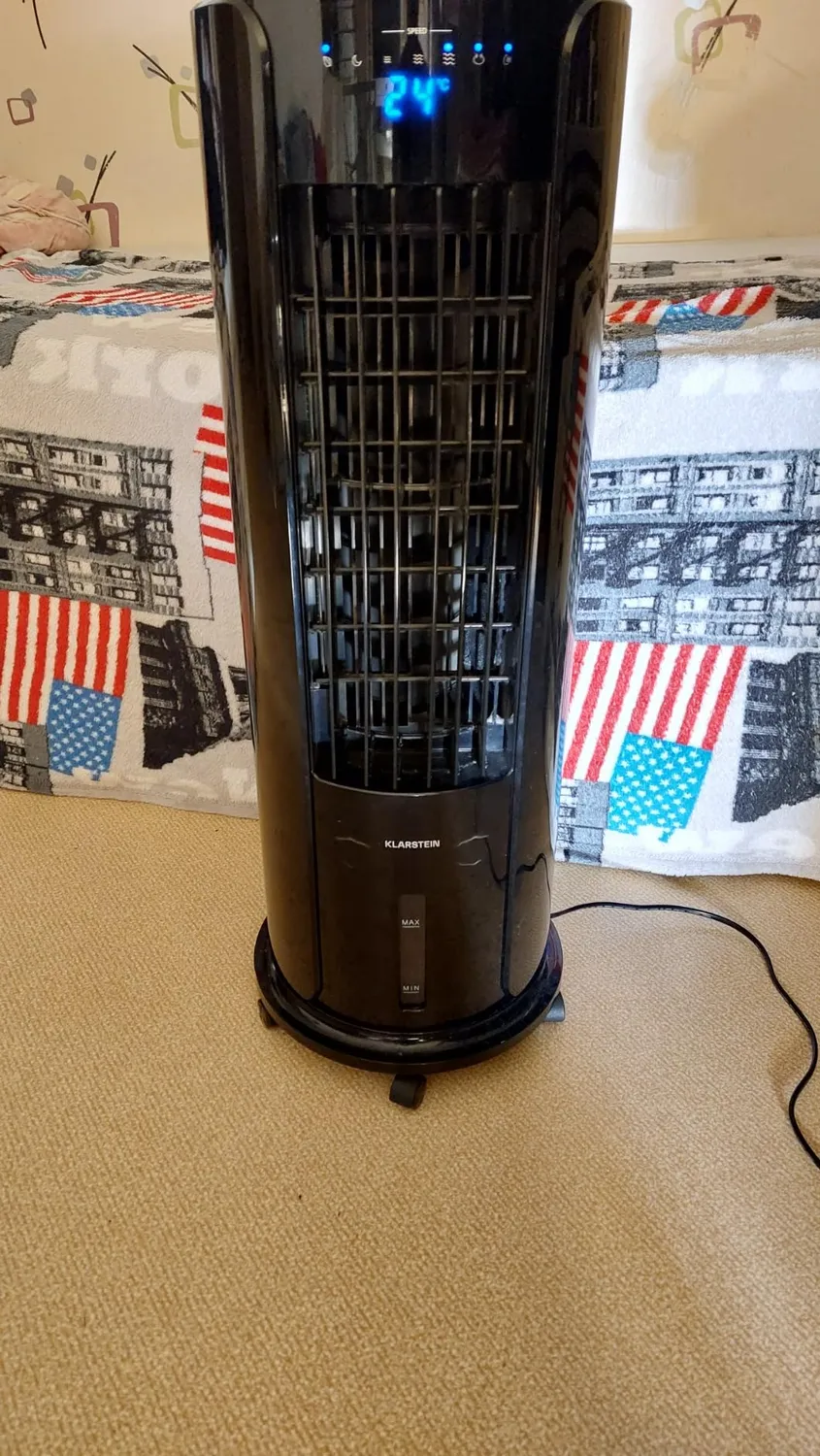 Klarstein Skyscraper Horizon rafraîchisseur d'air 3,5 L gris