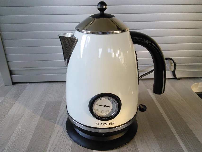 Klarstein Aquavita Chalet bouilloire blanche 1,7L 2200W