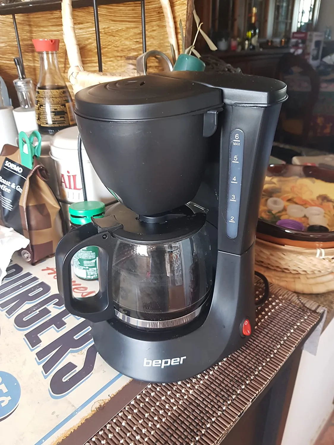 Beper BC.060 cafetière filtre 600 ml 4 tasses