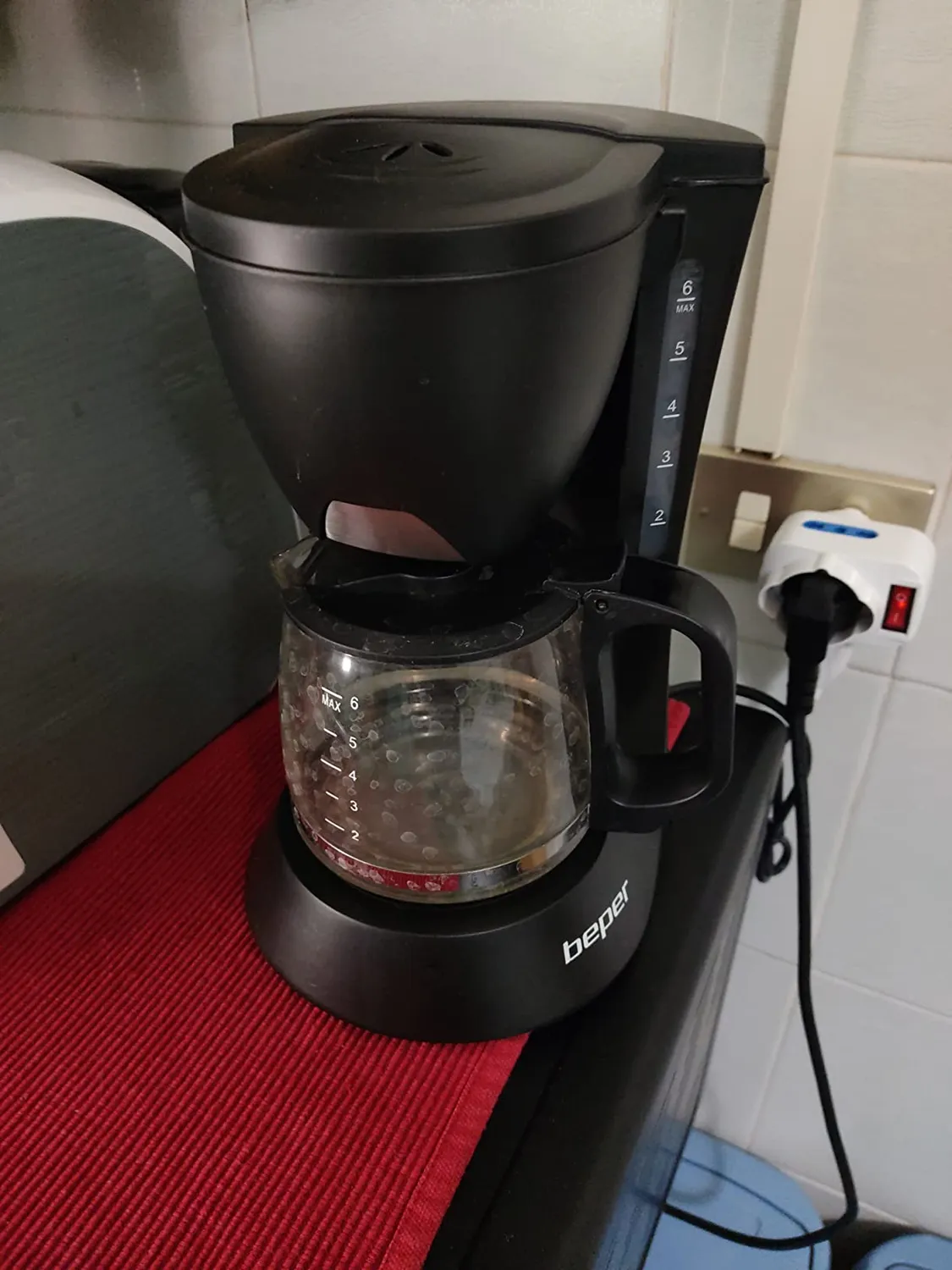 Beper BC.060 cafetière filtre 600 ml 4 tasses