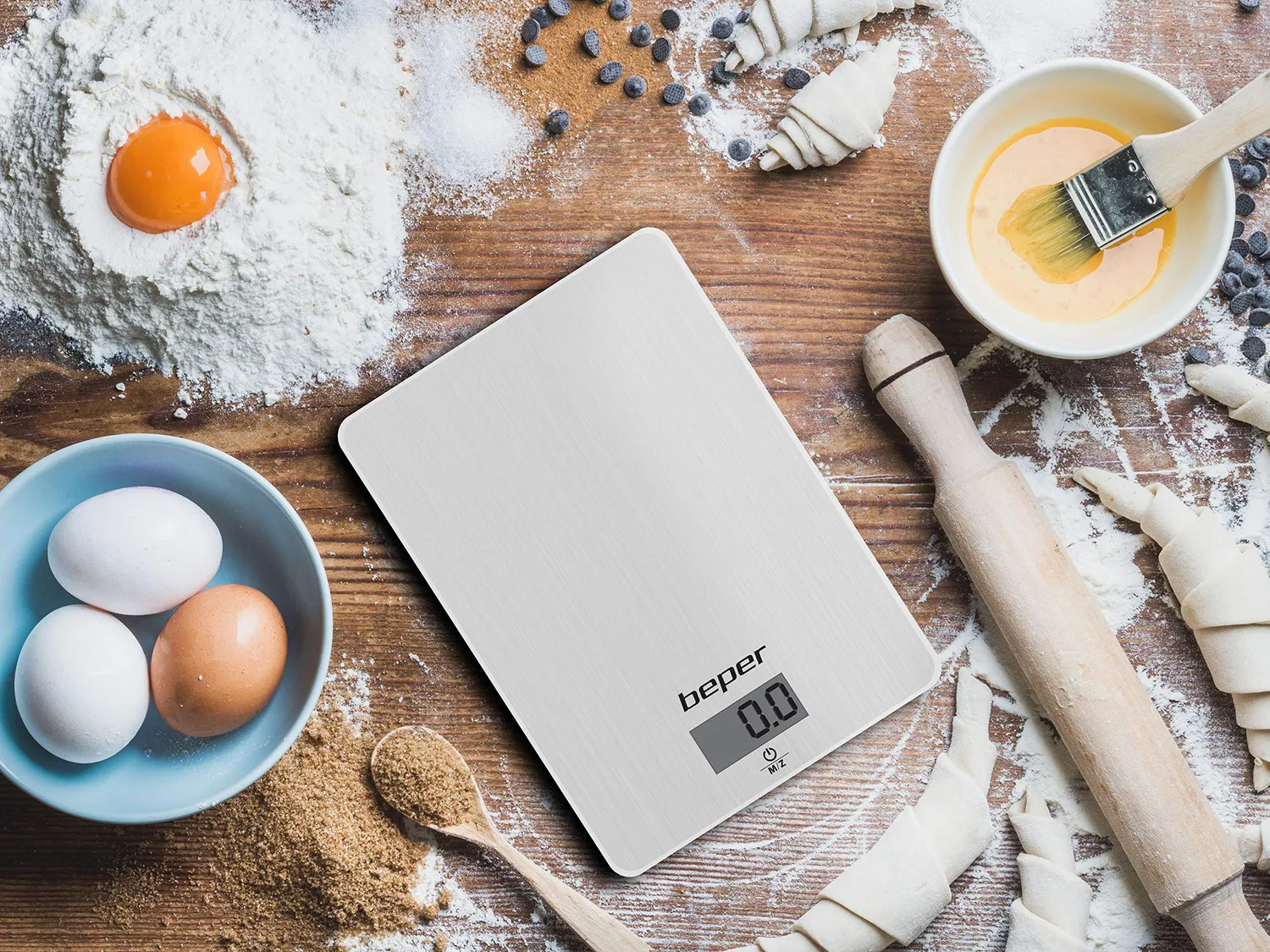 Beper 90.131 balance de cuisine électronique 5 kg argent