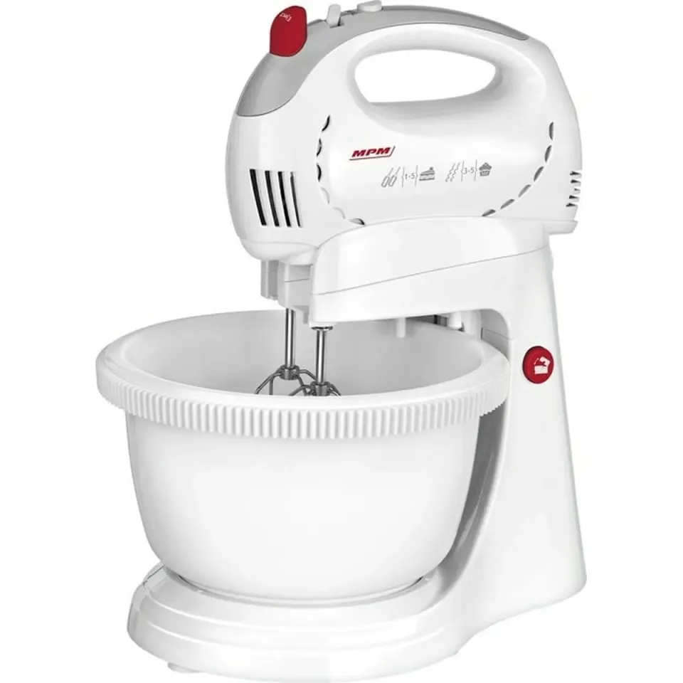 MPM MMR-17Z batteur avec bol rotatif 3,4 L inox