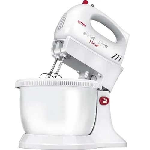 MPM MMR-16Z batteur pâtissier bol 3,4 L blanc 750 W
