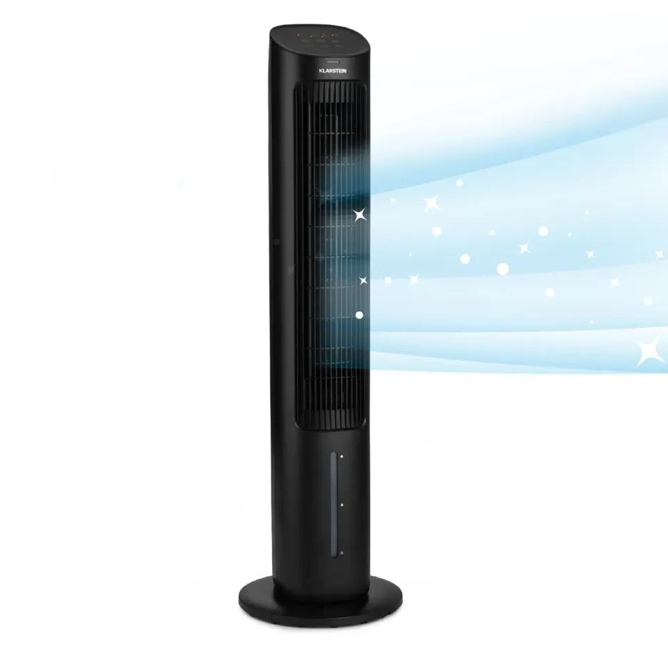 Klarstein rafraîchisseur air mobile 5-en-1 50W 360 m3/h noir