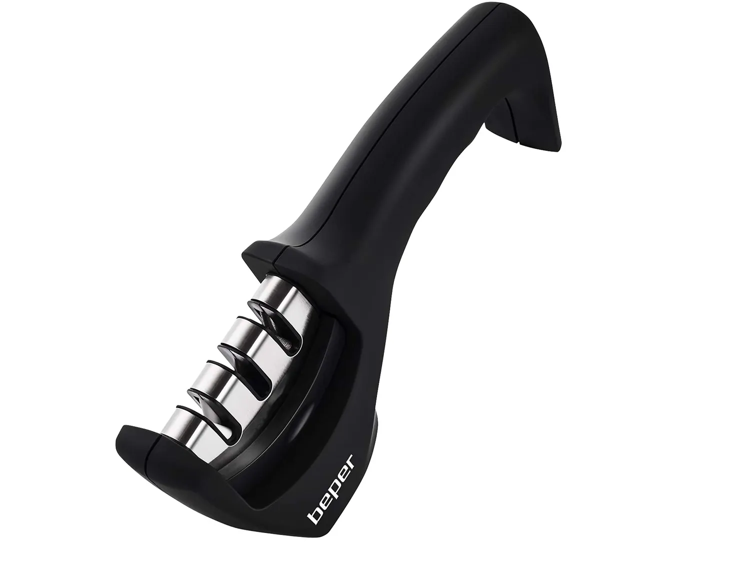 Beper C107UTT001 aiguiseur couteaux manuel 3 niveaux noir
