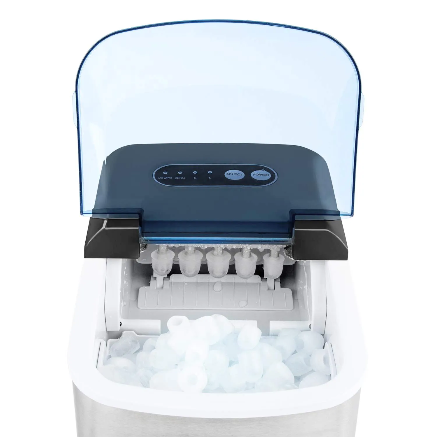 Klarstein On-The-Rocks machine a glacons argent 12 kg
