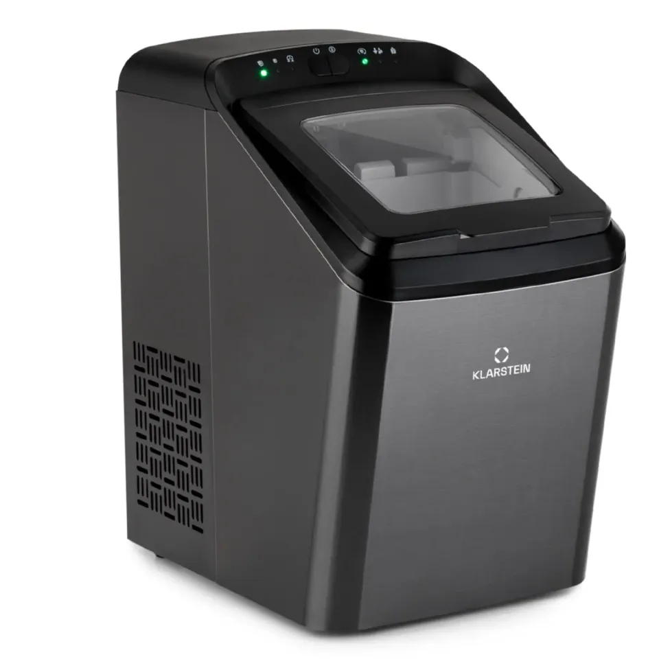 Klarstein Machine à Glaçons 2,9 L 15 kg/jour 2 Tailles Inox