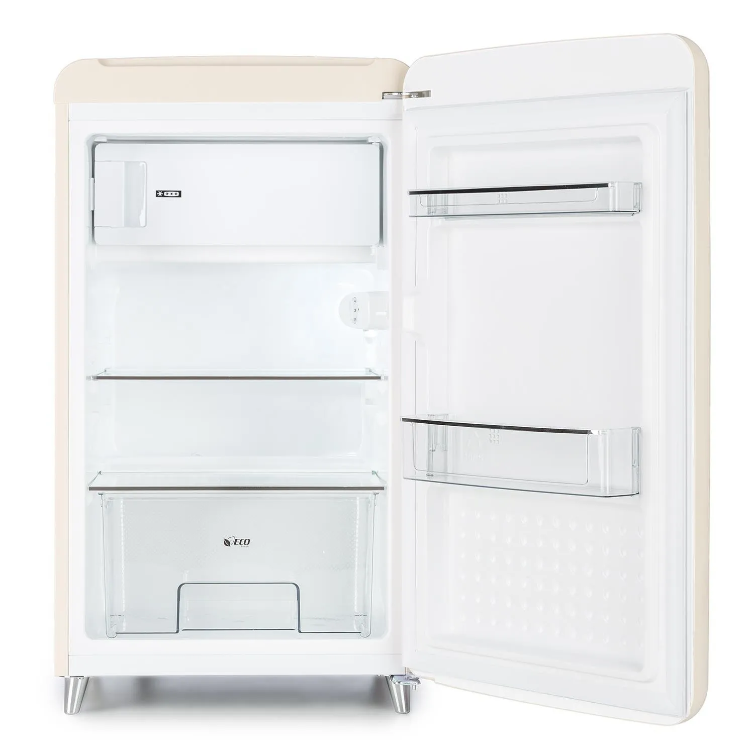 Klarstein Pop Art mini frigo 108 L crème