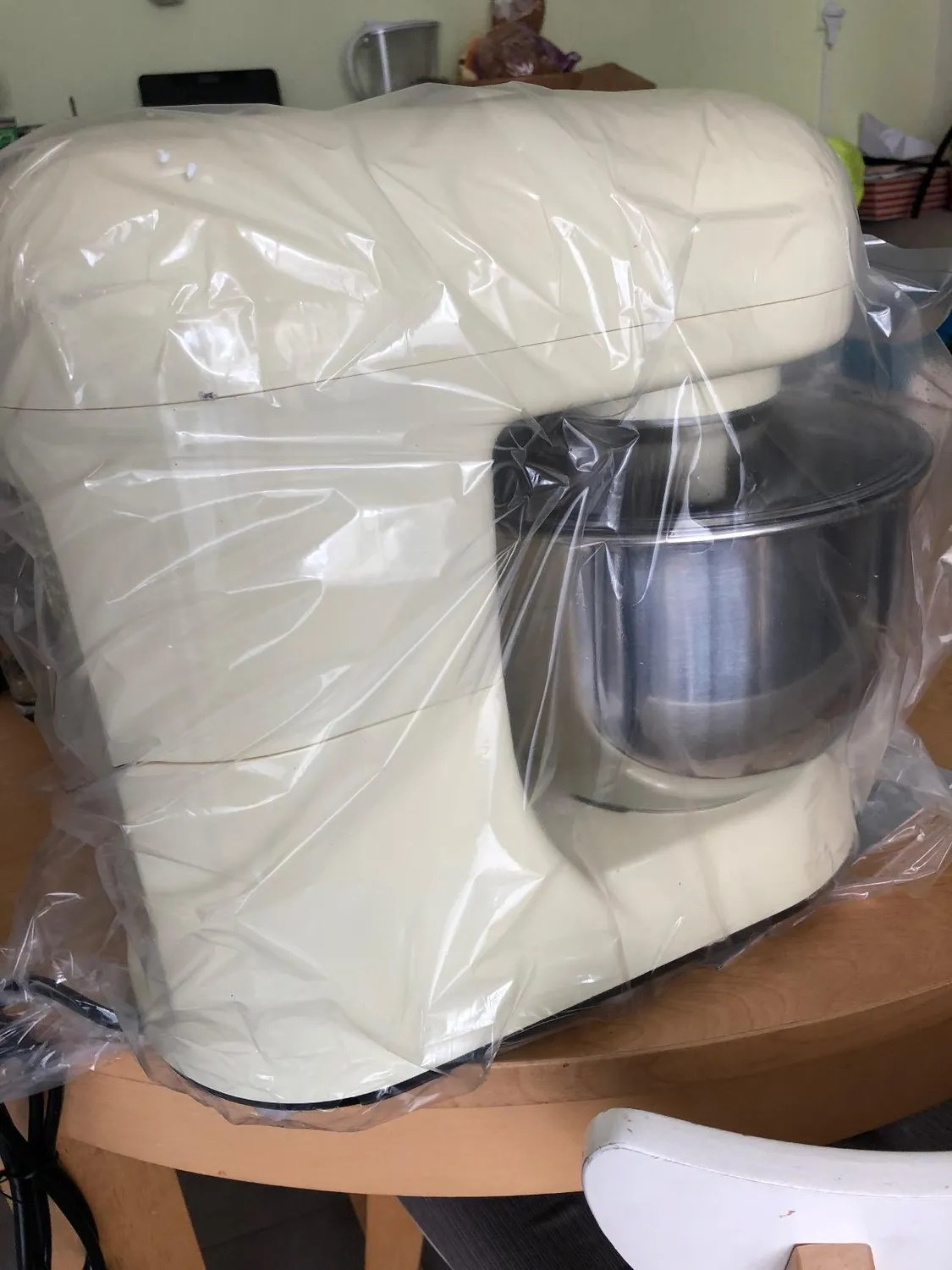 Klarstein Bella Elegance robot pâtissier 5L blanc crème