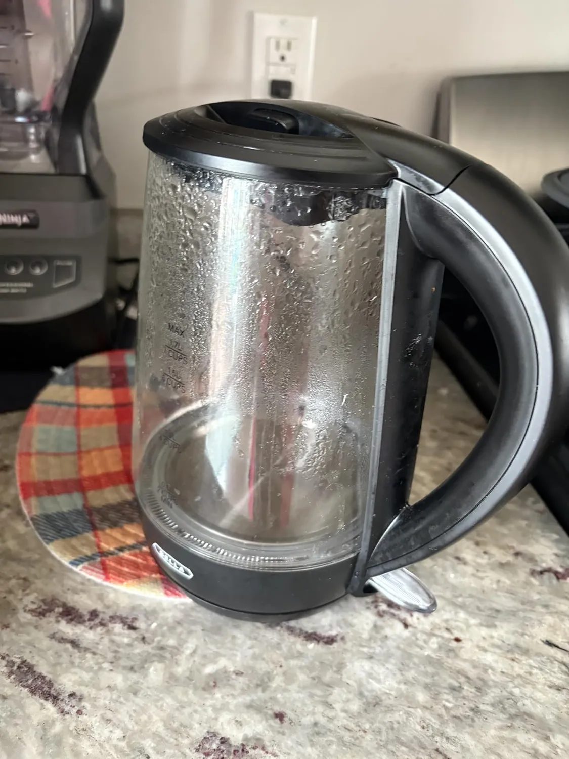 Bella bouilloire électrique verre 1,7 L noir LED