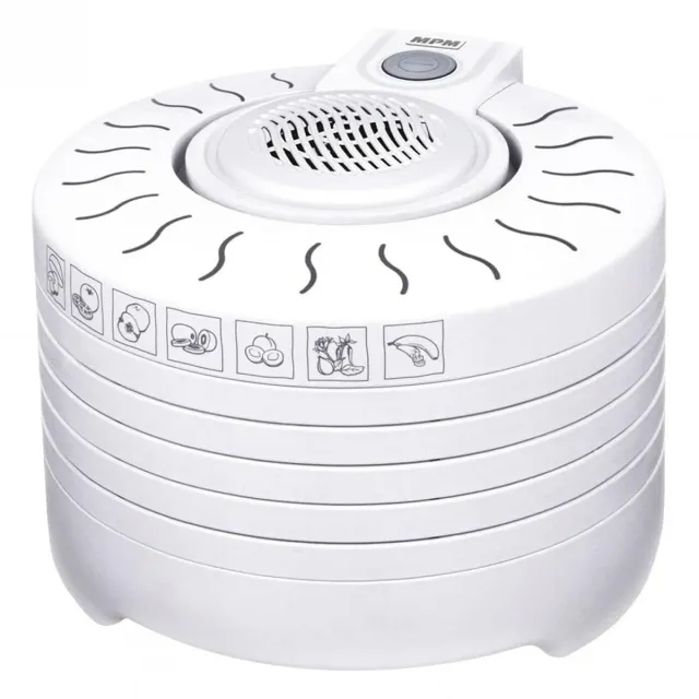 MPM MSG-01 déshydrateur alimentaire 5 plateaux blanc