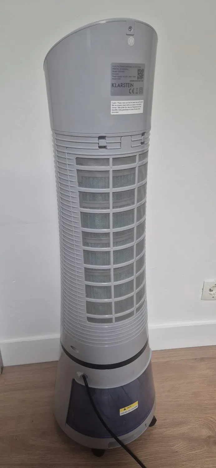 Klarstein rafraîchisseur d’air 5 en 1 45 W 180 m³/h