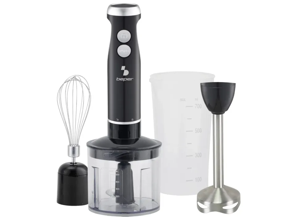 Beper P102FRU151 mixeur plongeant 4 en 1 1000W