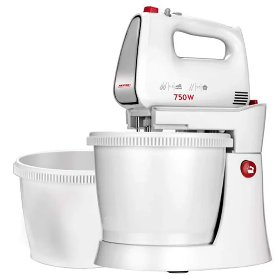 MPM MMR-22Z batteur pâtissier blanc 750W