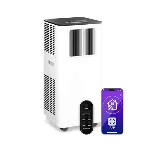 Klarstein Breeze Box Climatiseur Mobile 11000 BTU Blanc