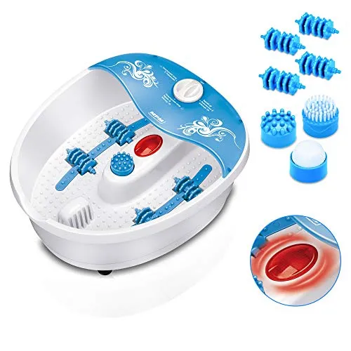MPM MMS-01 masseur de pieds bleu blanc électrique