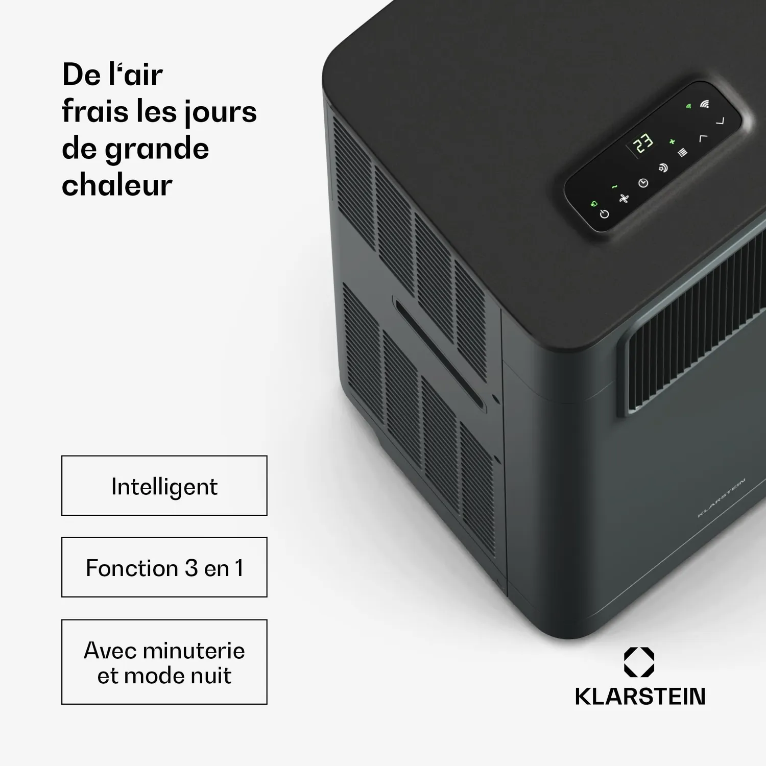 Klarstein Breeze Box 9K Climatiseur Silencieux 32 m²