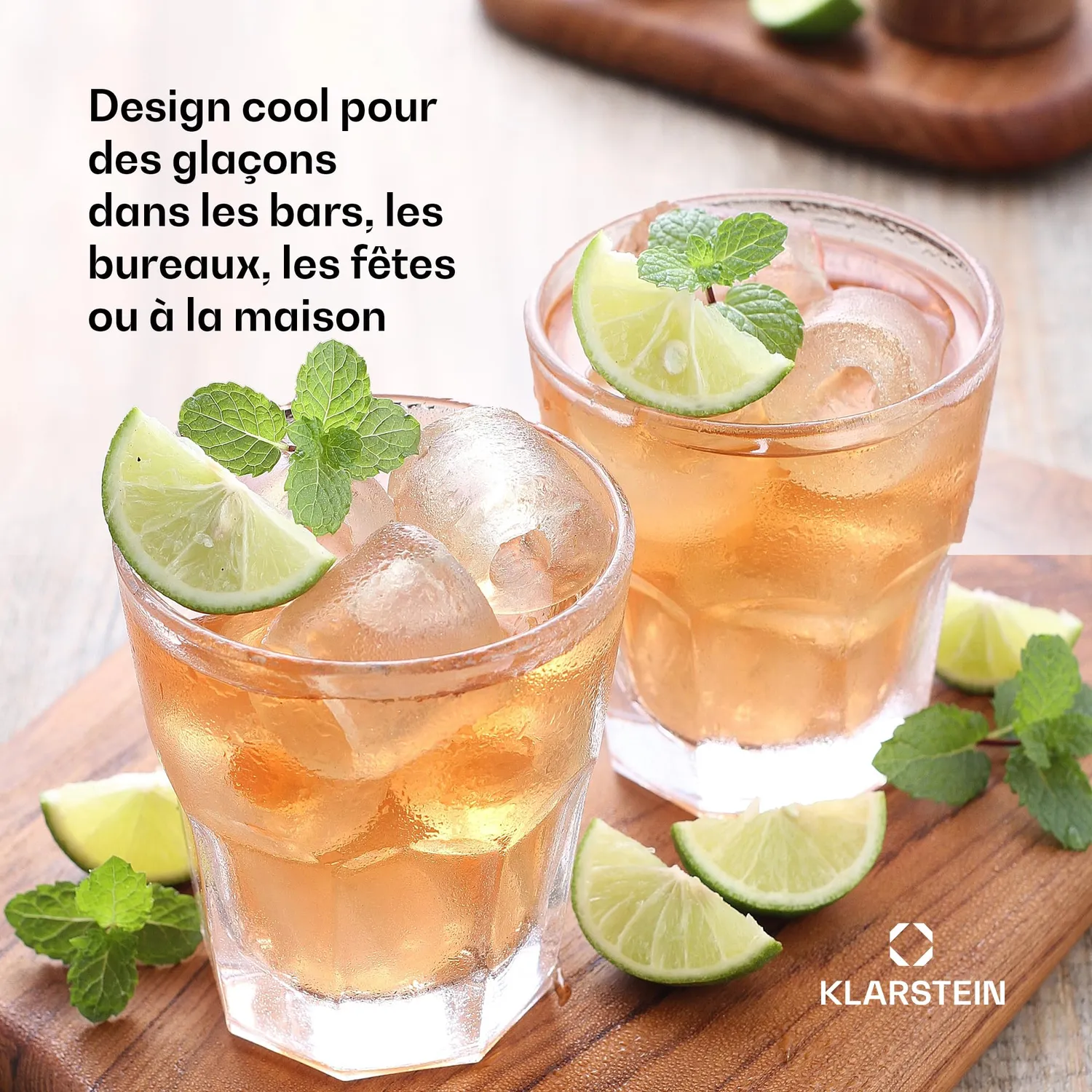Klarstein machine à glaçons 2,3 L 15 kg autonettoyante