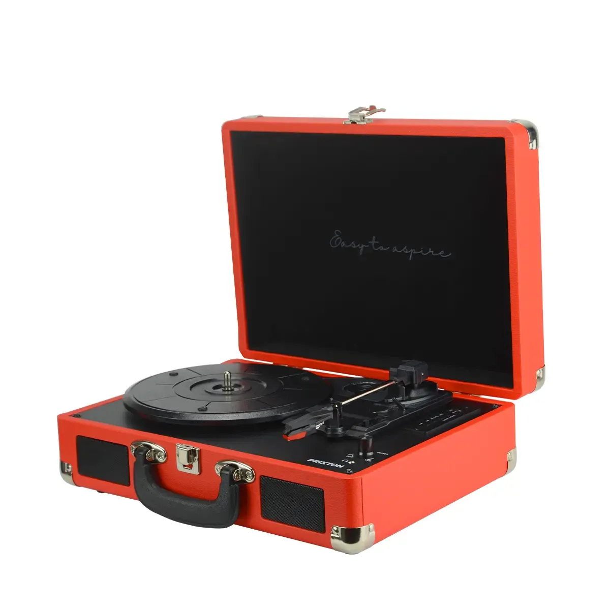 Prixton VC400 tourne-disque valise rouge USB numérisation