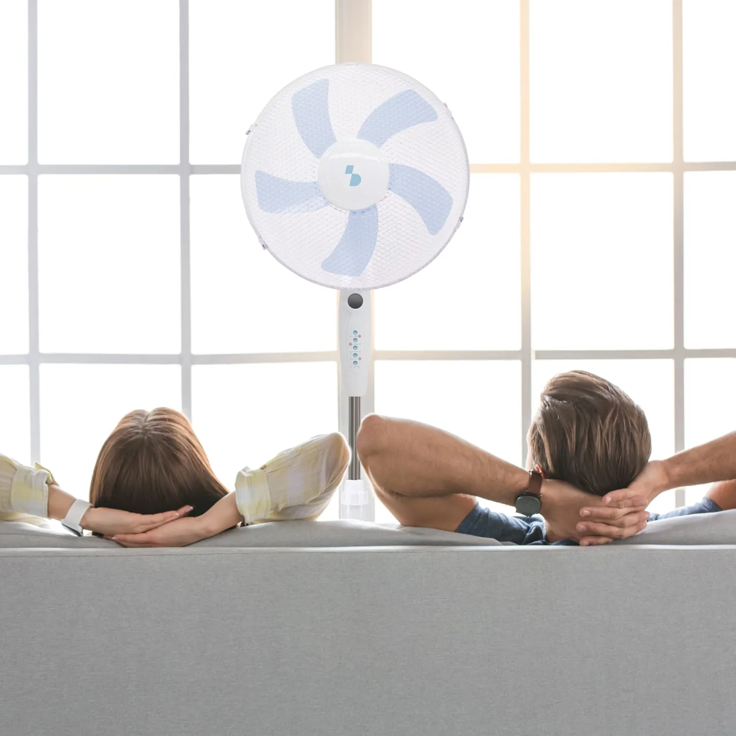 Beper P206VEN133 ventilateur sur pied 40 cm télécommande