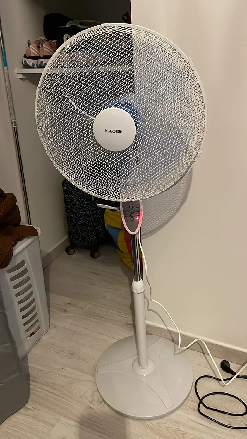 Klarstein Summerjam ventilateur sur pied blanc 41 cm