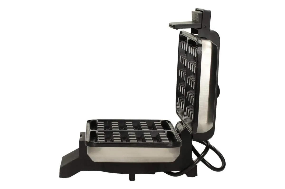 MPM S633G Gaufrier 2 Gaufres Belges Inox 1200W