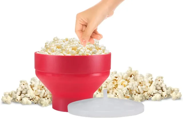 Beper C106CAS002 pop-corn micro-ondes pliable rouge 2,5 L