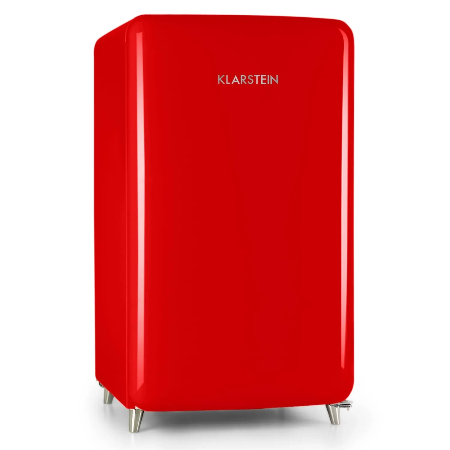 Klarstein PopArt-Bar réfrigérateur 136 L rouge rétro
