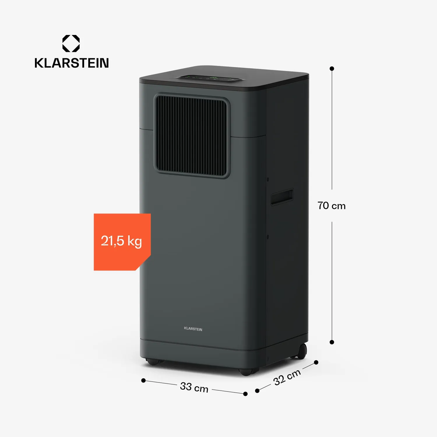 Klarstein Breeze Box 9K Climatiseur Silencieux 32 m²