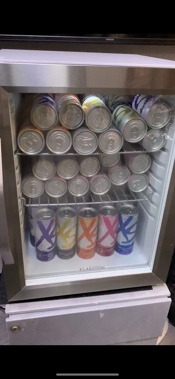 Klarstein mini frigo bar 33 L vitré noir silencieux