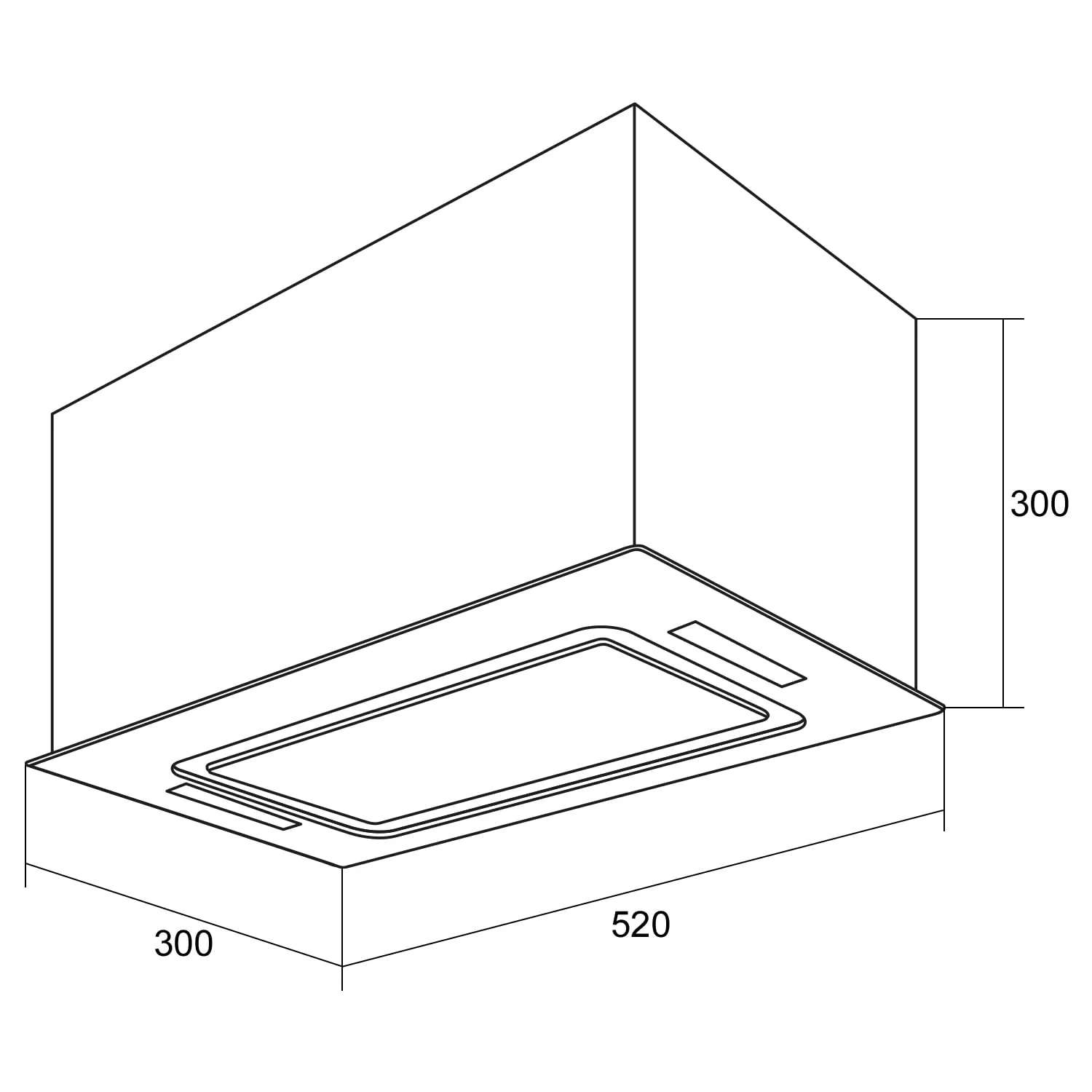 Klarstein Hektor SL hotte murale 60 cm inox