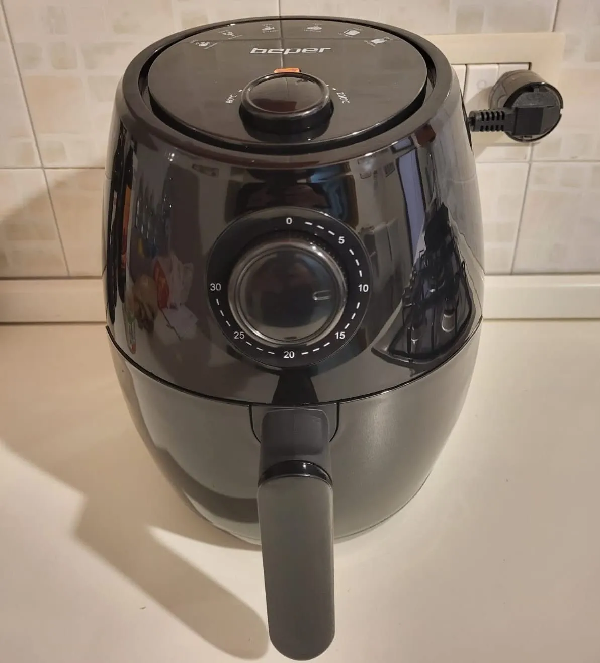 Beper P101FRI001 friteuse sans huile 2 L noir 1000 W
