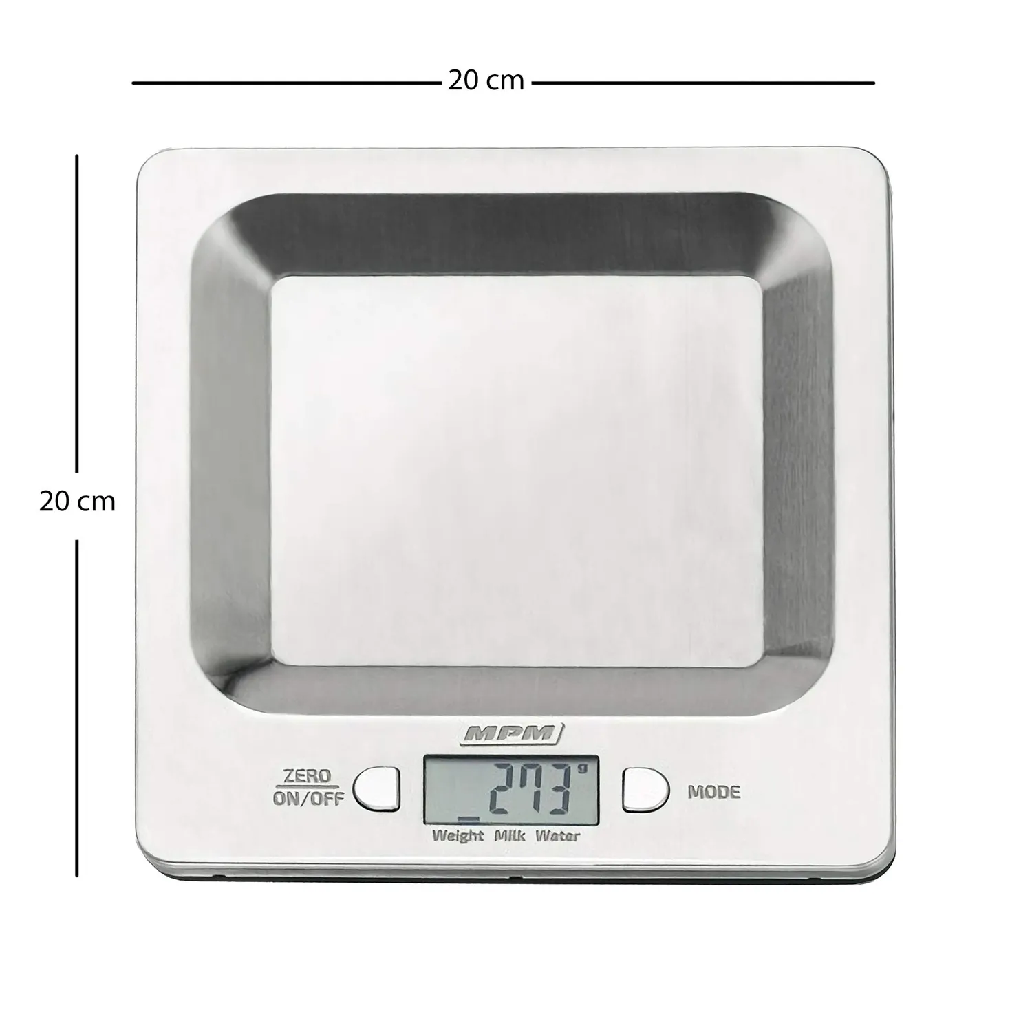 MPM MWK-04 balance cuisine inox 5kg