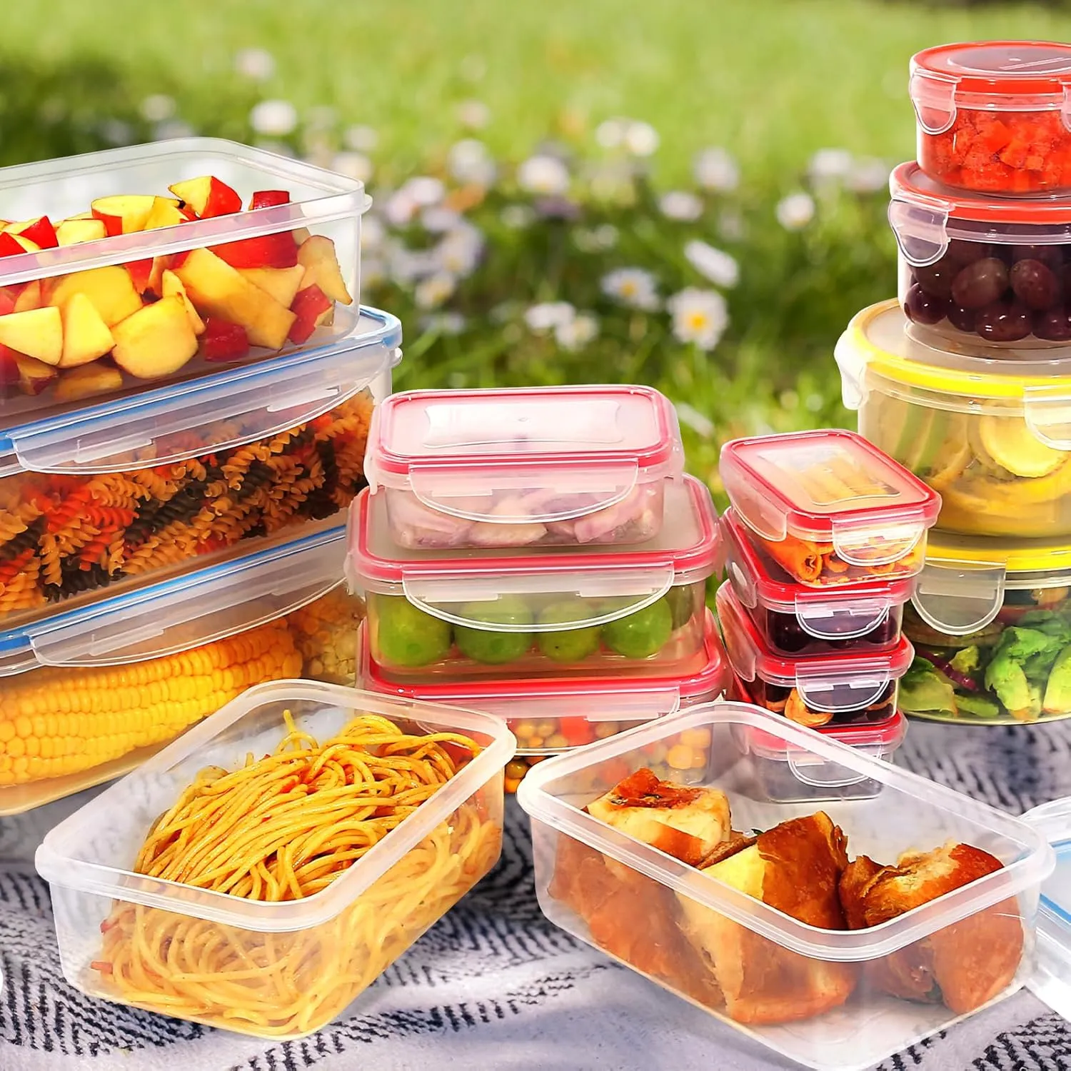 YASHE 28 pièces boîte conservation alimentaire hermétique