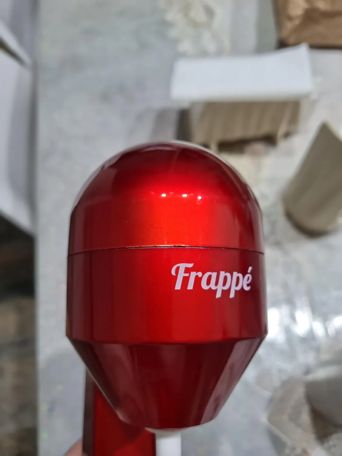 Beper mixeur milkshakes électrique rouge 0,5 L
